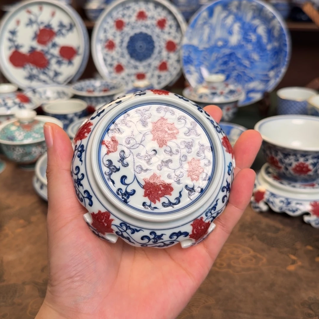 纯手工手绘陶瓷茶具