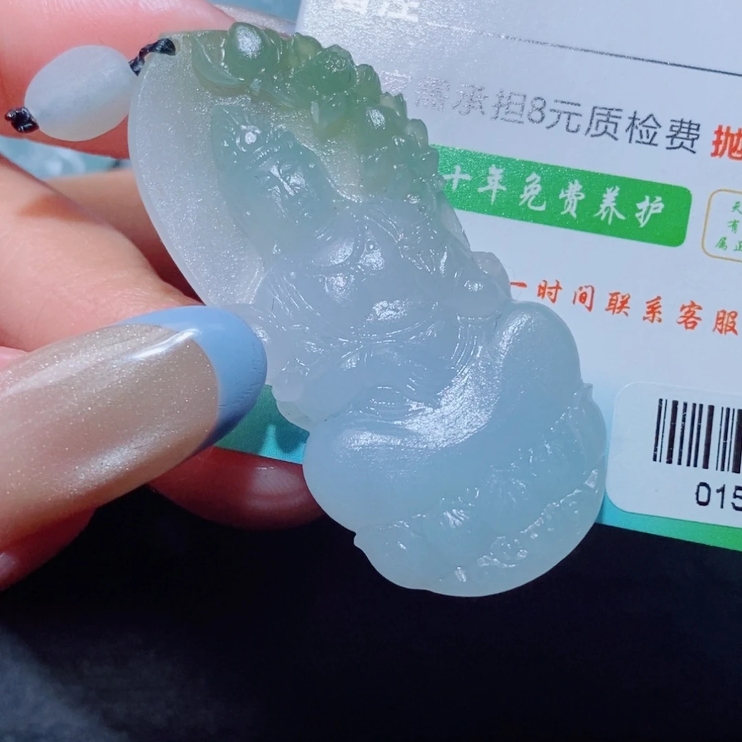 定制翡翠未镶嵌定制毛货翡翠挂件