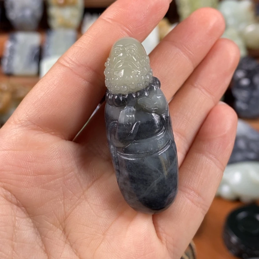 【闪购商品】未镶嵌和田玉挂件老*居