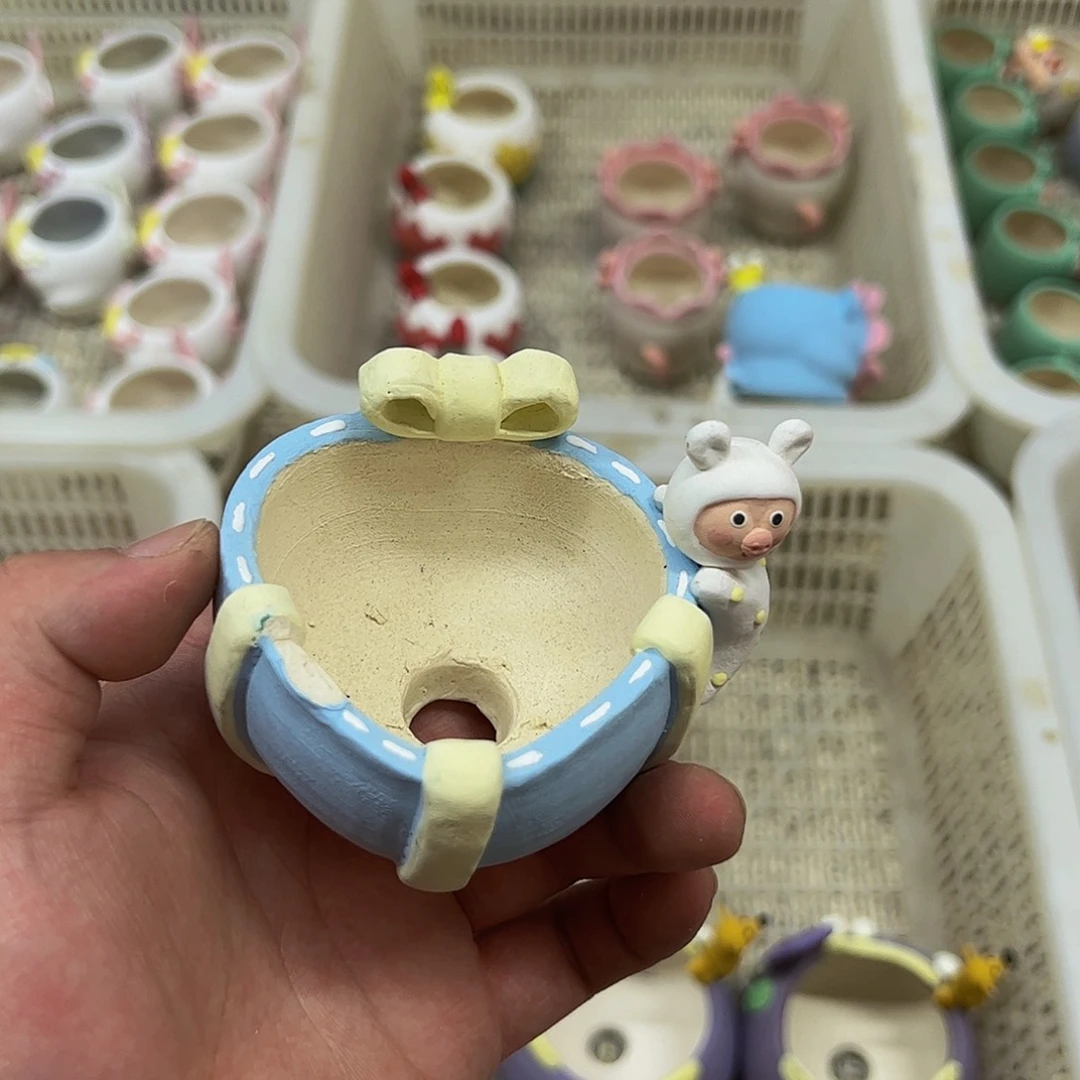 纯手工花盆 完美主义慎拍