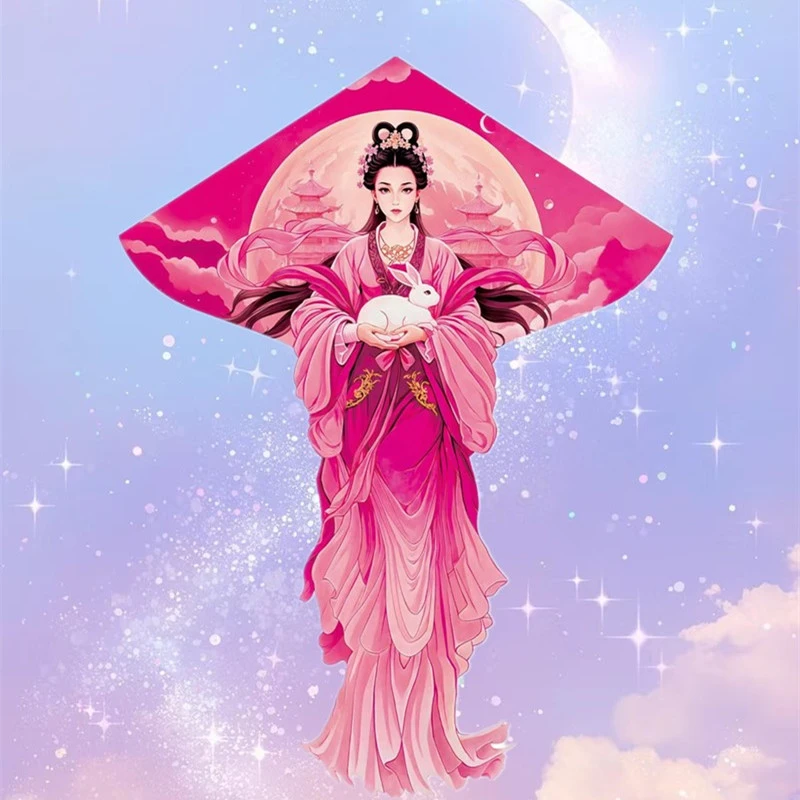 潍坊竹园风筝新款长尾青蛇风筝卡通微风三角风筝微风易飞厂家批发