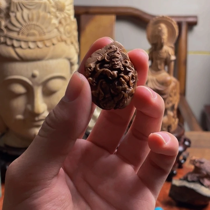 尚秋雕刻唐卡黄财神