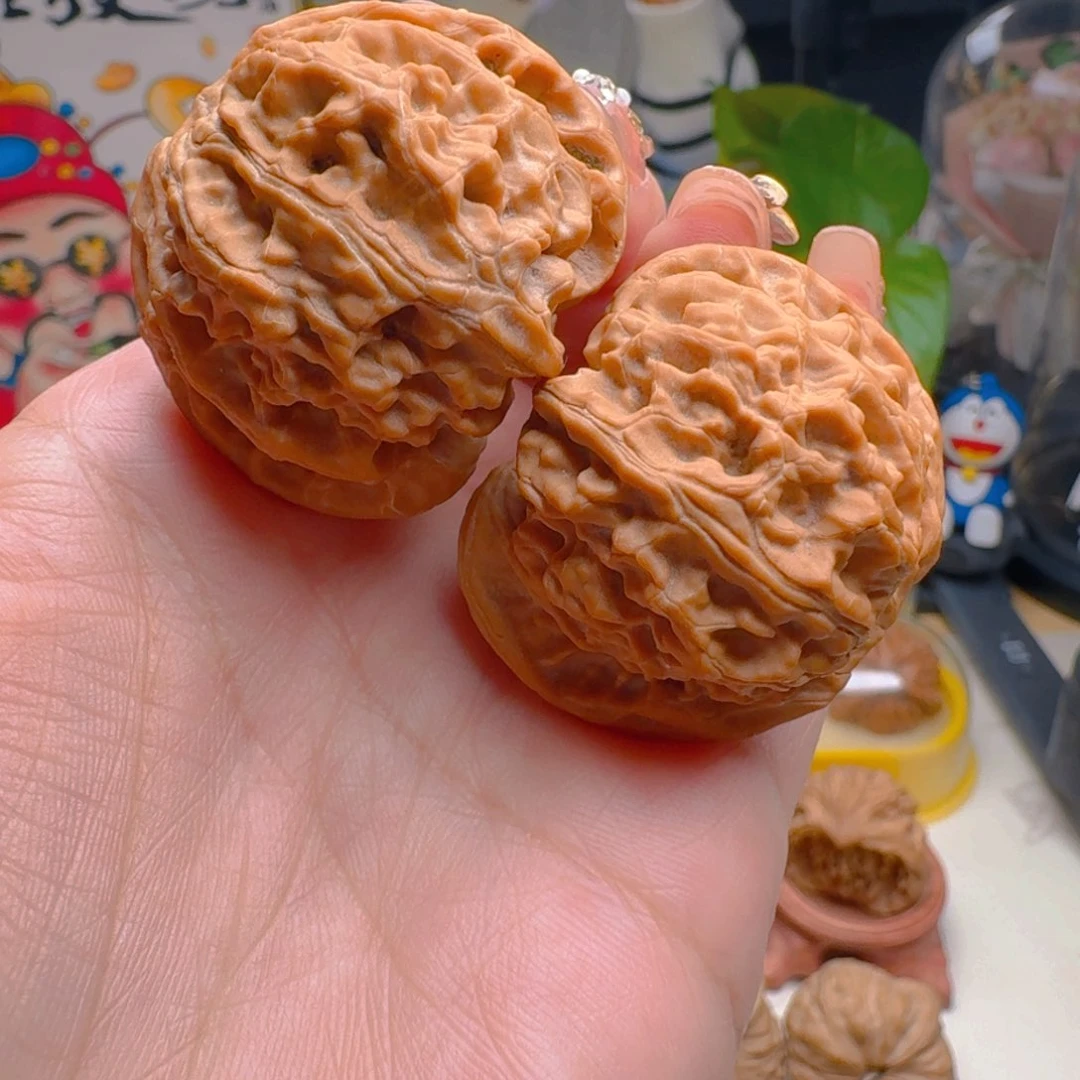 核桃把件39尺寸苹果园