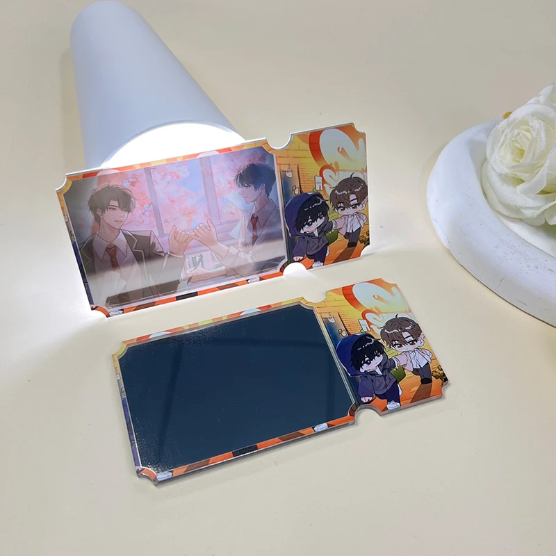 欲言难止便携式透镜陆赫扬许则周边新款亚克力票根镜中画应援礼物