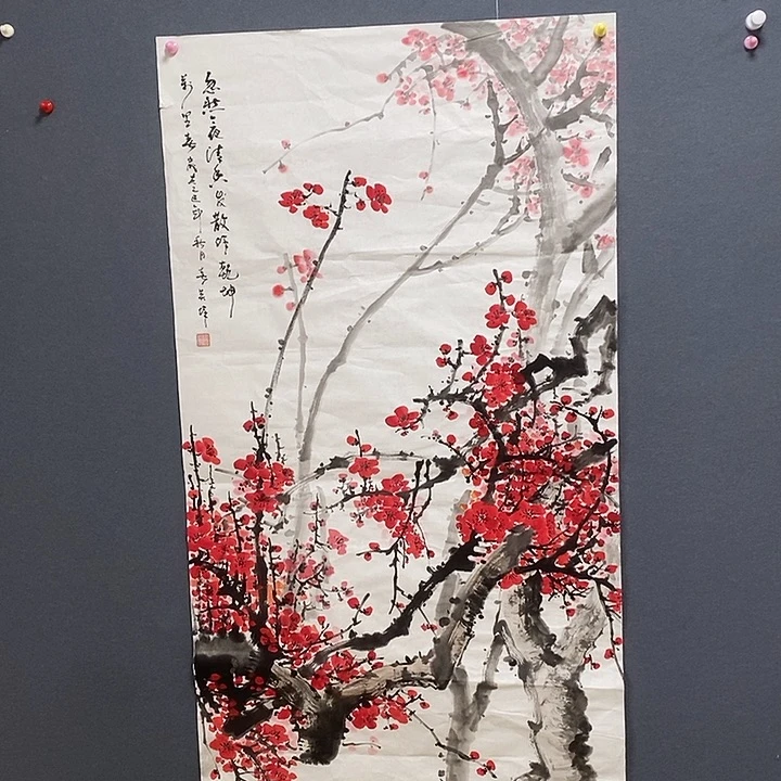 国画68/138赵春英手绘画芯
