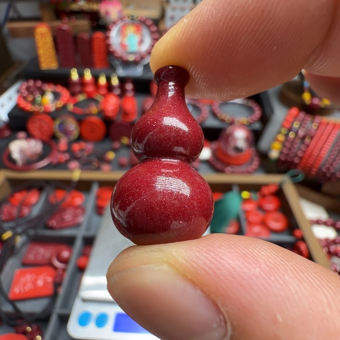 楼****?保真高含量紫金砂葫芦钥匙扣