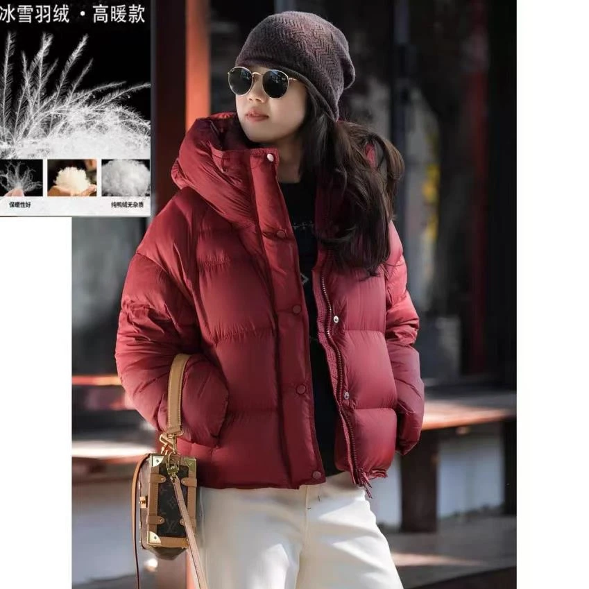【羽绒服】冬季加厚保暖高档时尚韩版外套百搭女装9698[XSLF]K