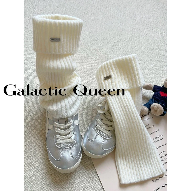 Galactic Queen高品质金属标堆堆袜套加大加宽袜套老爹鞋穿搭神器