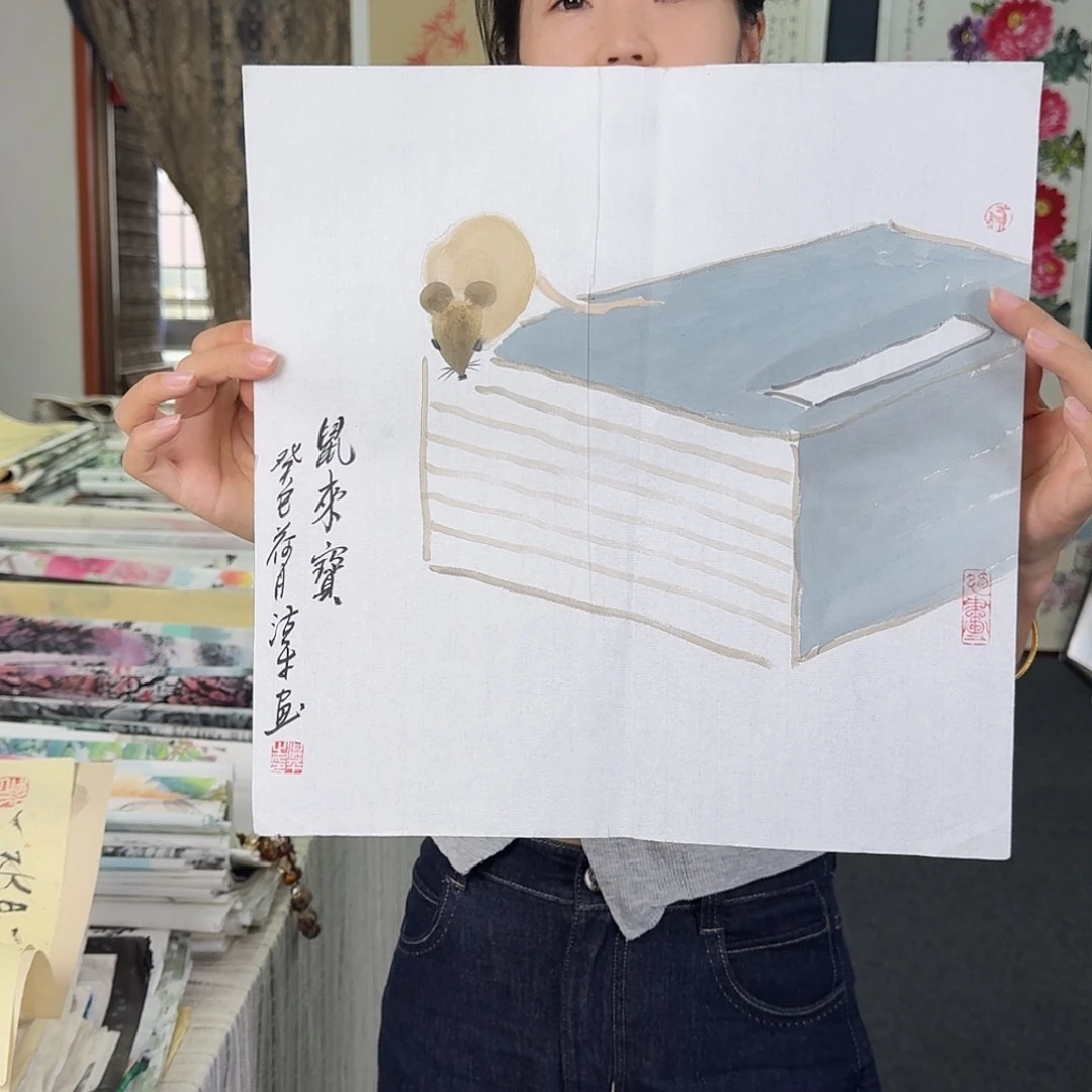 纯手绘的好看作品