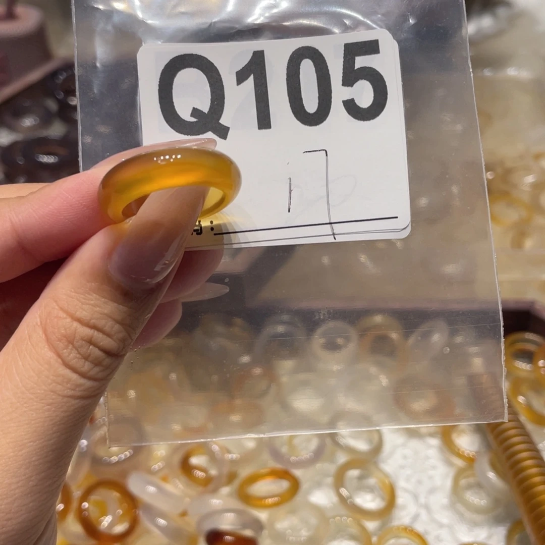 玛瑙/玉髓未镶嵌戒指105