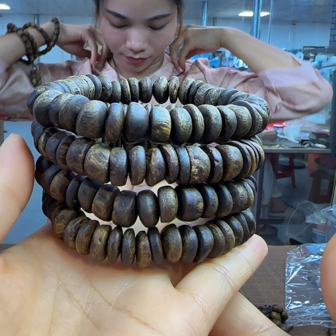 沉香手串多样性发货1条树丁紫棋沉水1015