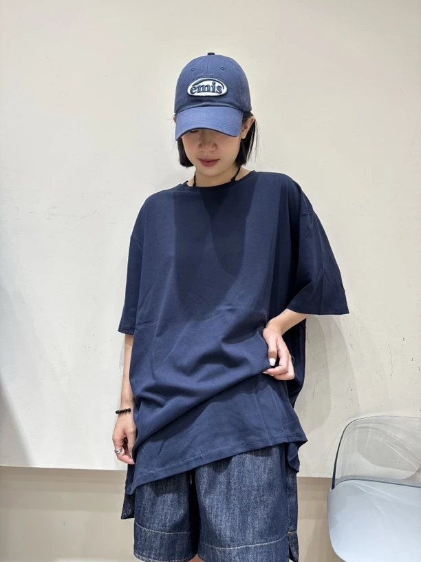 遇见•韩版夏季女韩休闲三色纯色短袖薄款宽松