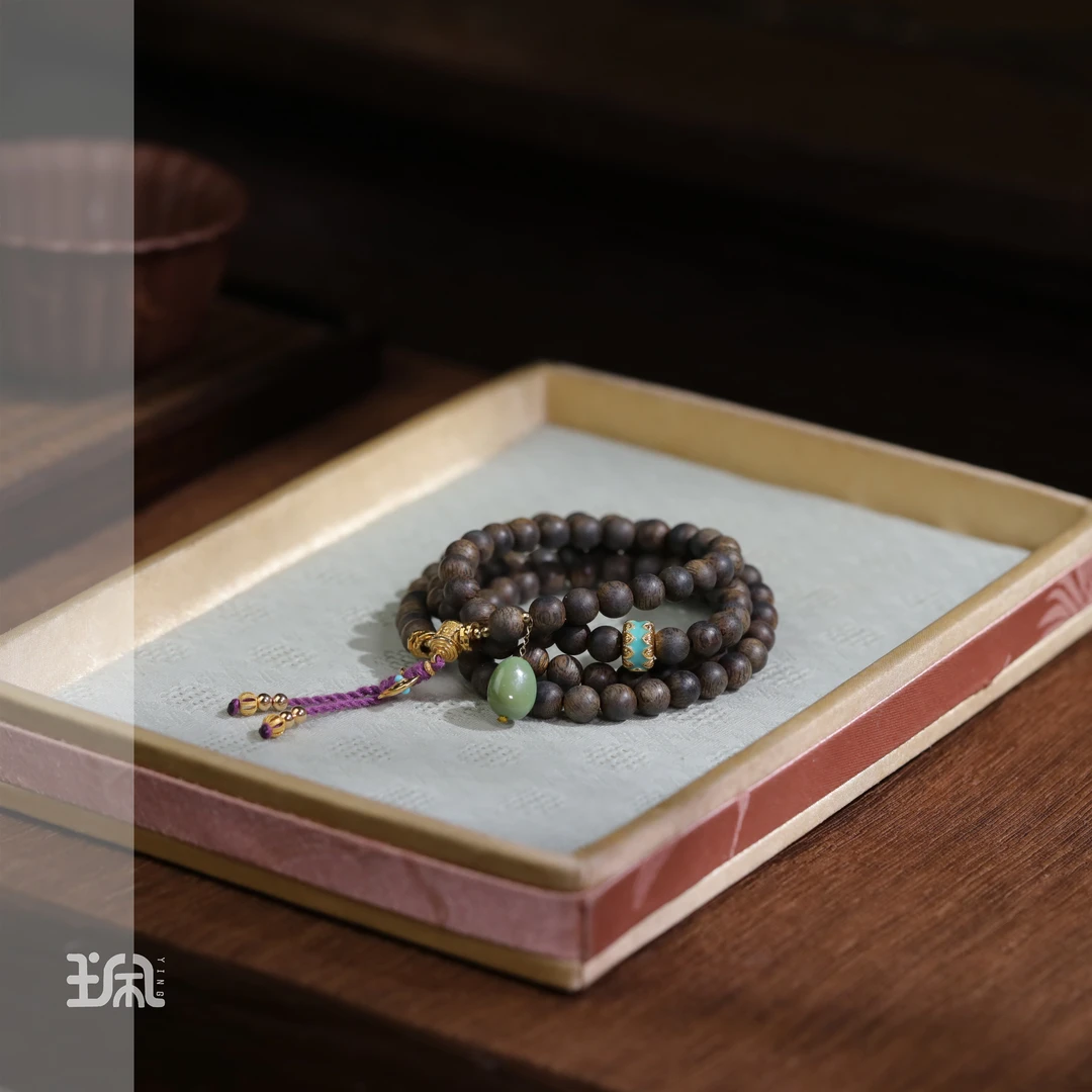 单手串/福聚|沉香*18K镶嵌CYB250102105多样性发其一