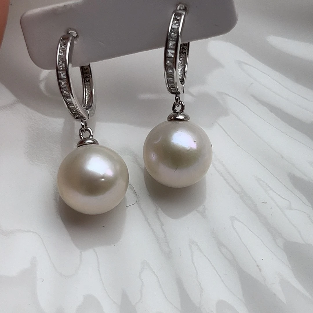 耳饰未镶嵌淡水珍珠