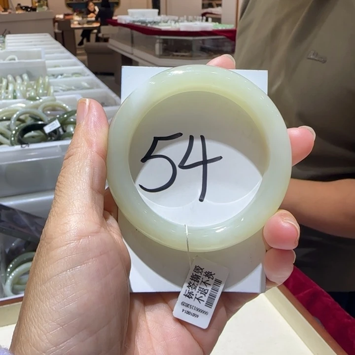 和田玉未镶嵌手镯710