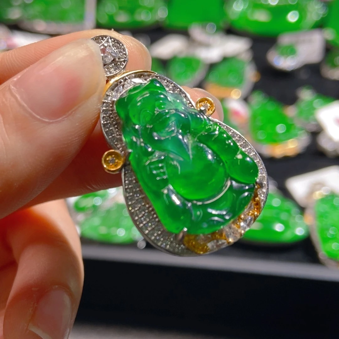 翡翠吊坠(不含链)未镶嵌