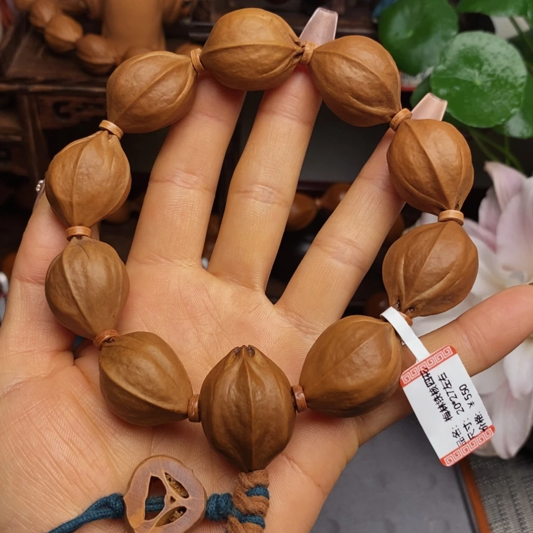 橄榄核手串/手链梅林铁20/27左右四花