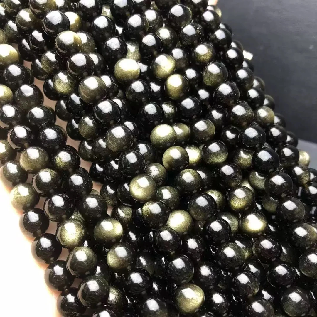 双眼金曜石   珠宝半成品散珠DIY批发