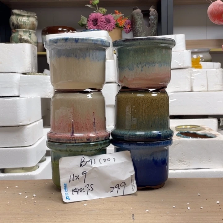 粗陶多肉花盆微瑕4100
