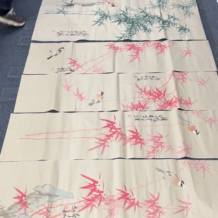 国画绘画手绘作品