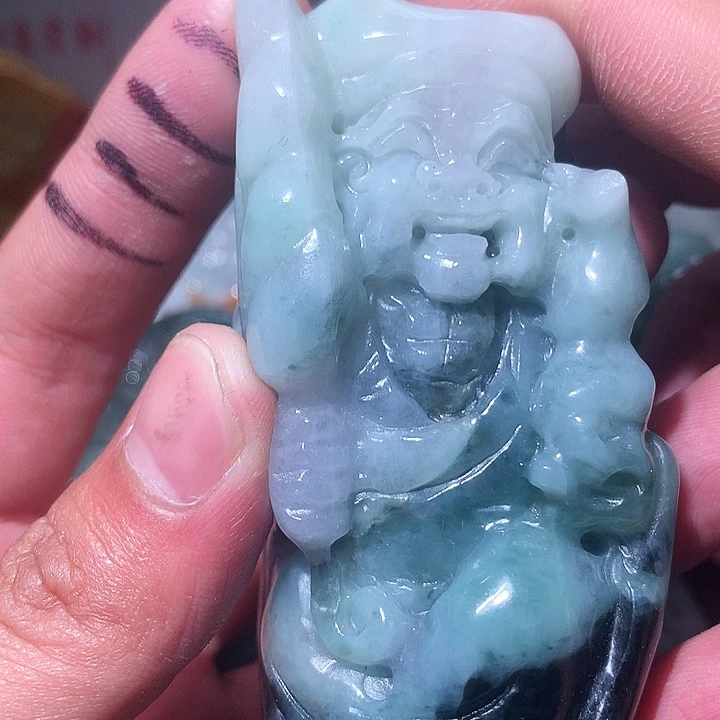 翡翠未镶嵌颈饰保真天然a货翡翠