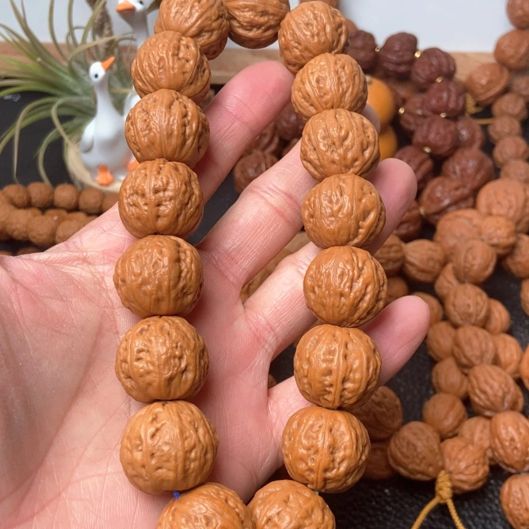 栀*野生秋子核桃手串17颗1