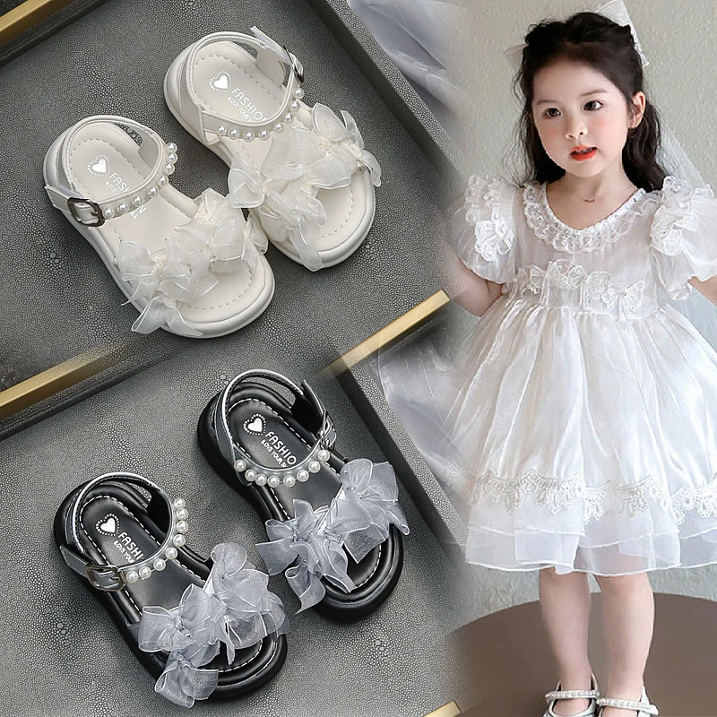 女童鞋舒适镂空儿童凉鞋2025夏季小女孩童鞋软底沙滩鞋XMX-K700