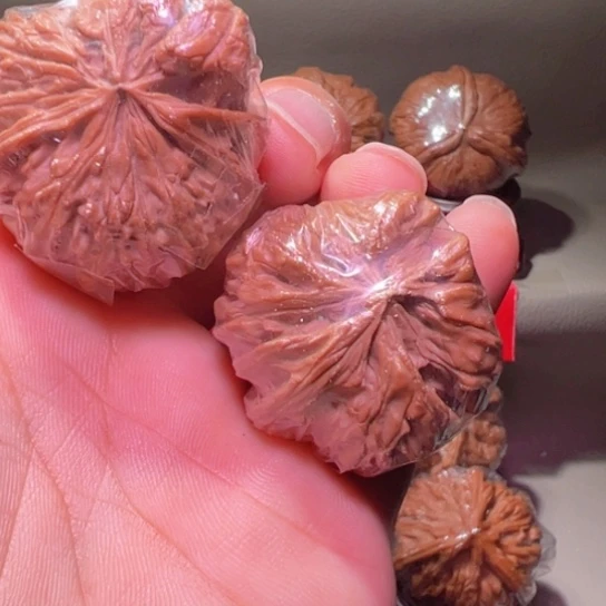 把件文玩核桃顶级阴阳双修富贵鸟苹果园