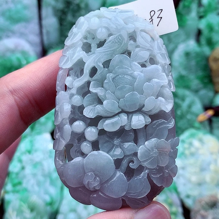 翡翠吊坠(不含链)未镶嵌