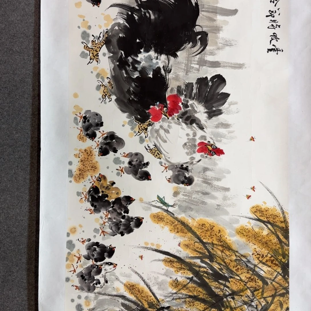 国画娄鹏老师手绘作品
