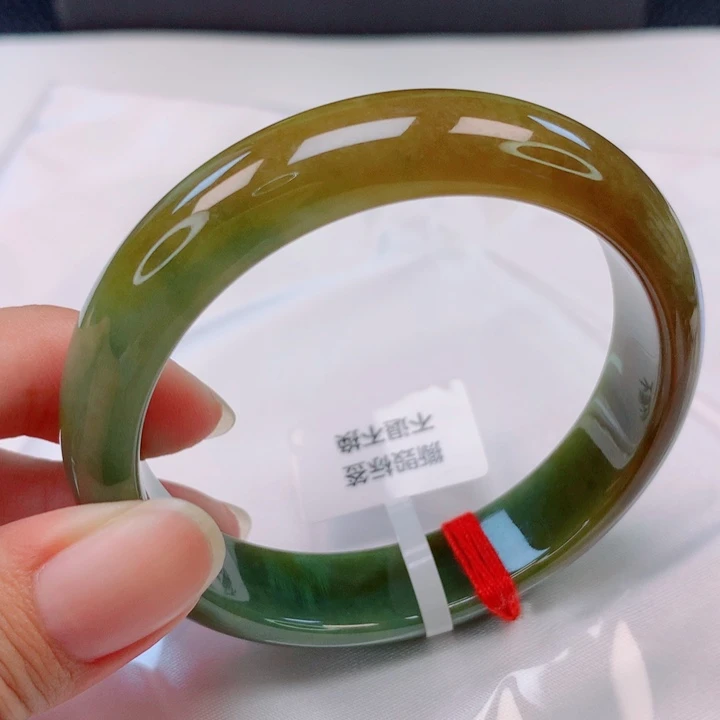 未镶嵌手镯翡翠53+圈