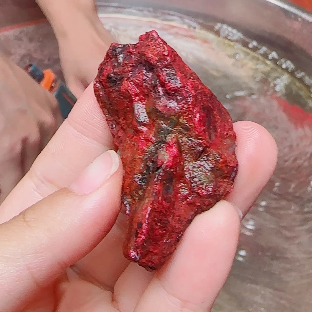 J***Q天然辰砂朱砂毛石头15