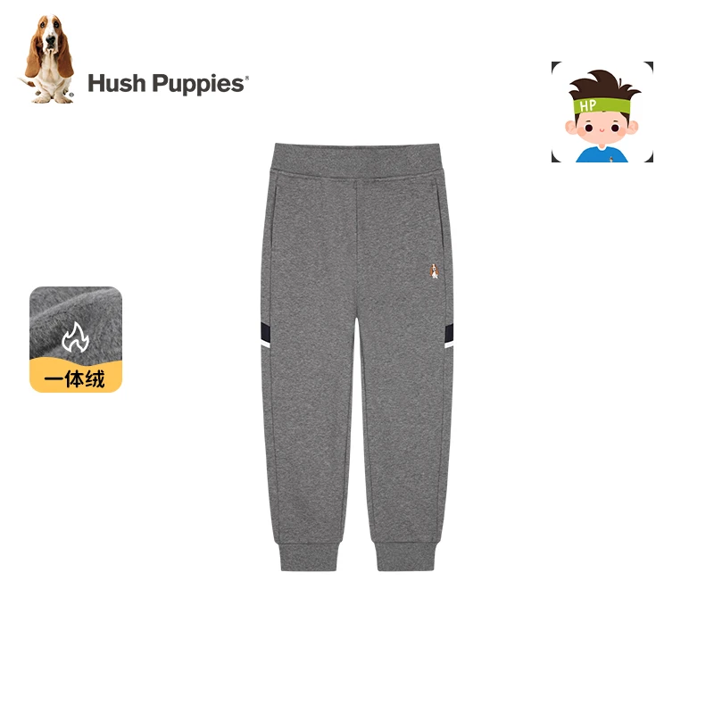 一体绒长裤 新款针织 加绒保暖 暇步士童装