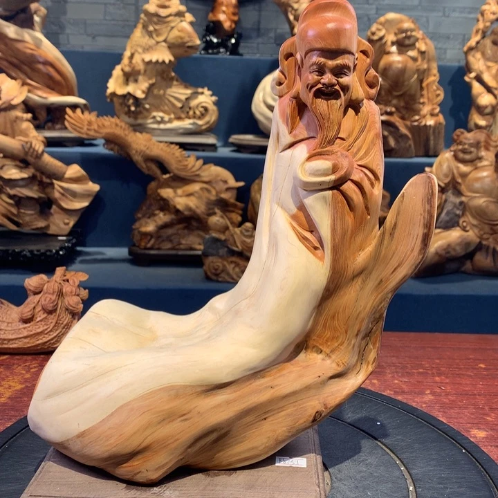 柏木（崖柏）根雕摆件