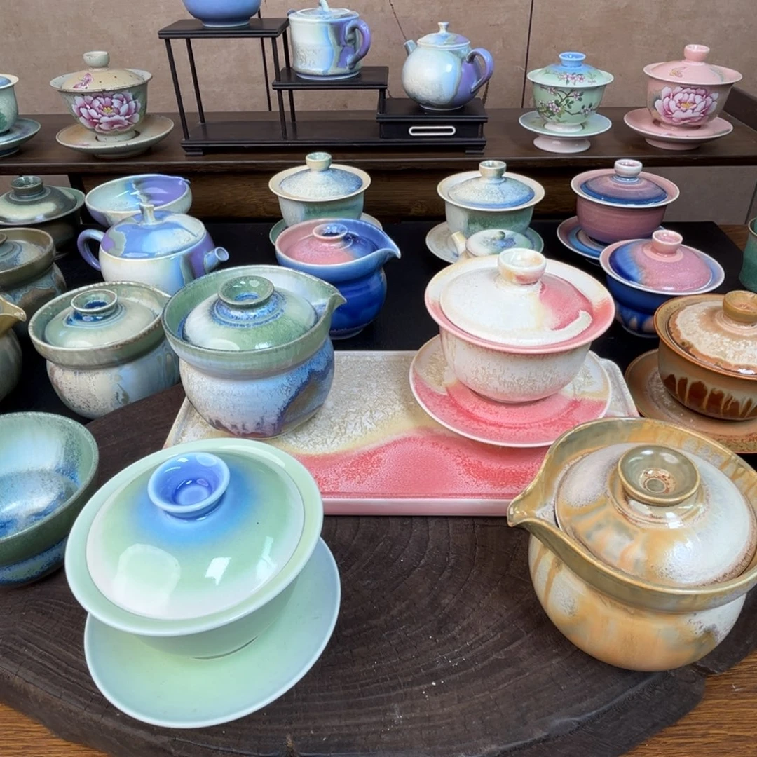 景德镇纯手工柴烧茶器