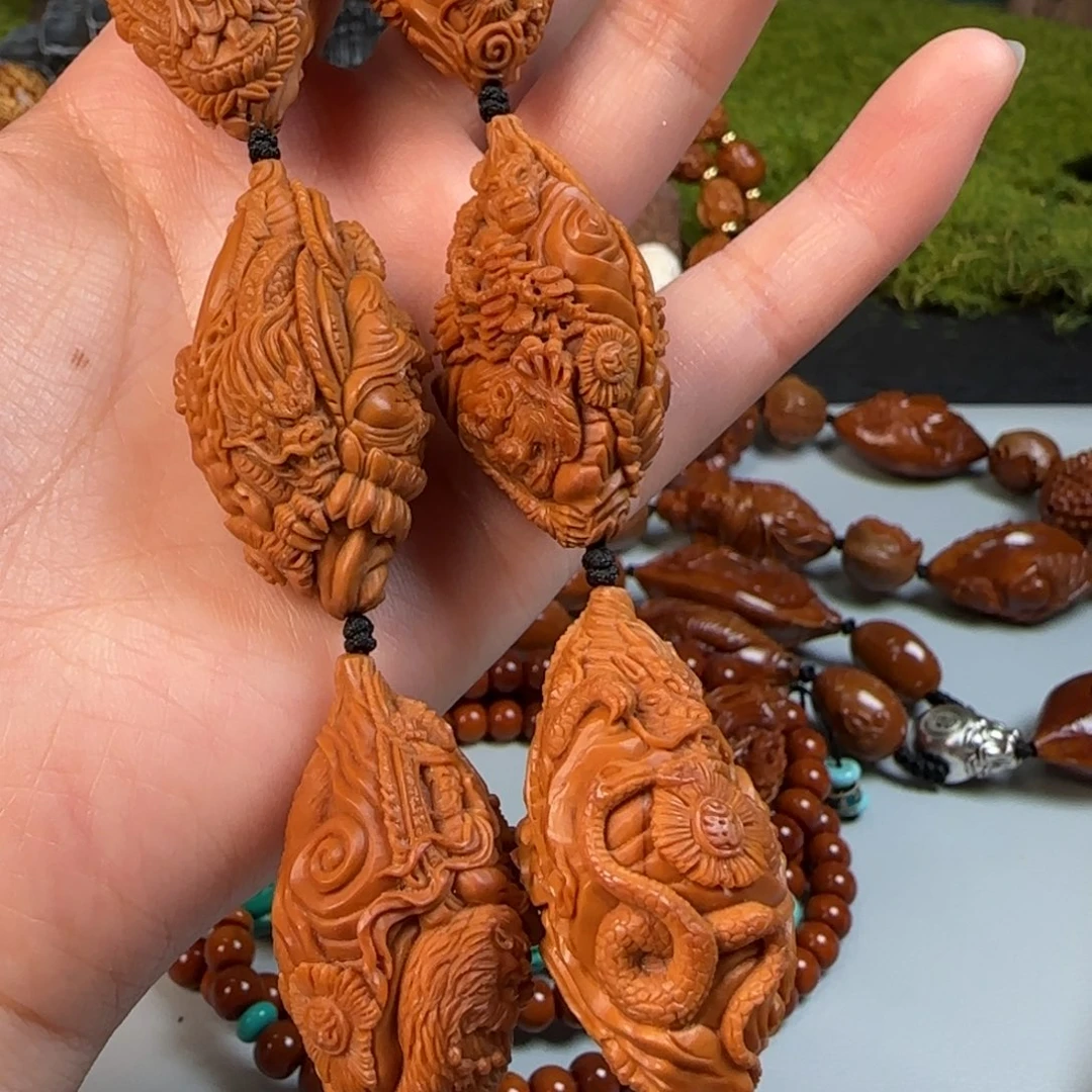 橄榄核手串/手链21十二生肖守护神