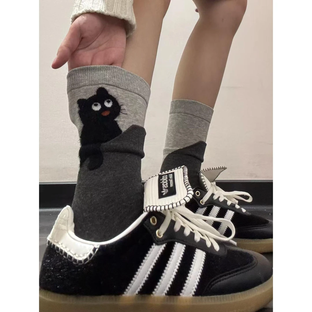 FANZHESA运动鞋与小猫咪真的是jue配~还是无骨袜头不硌脚~袜子女