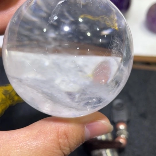 水晶水晶球未镶嵌一****。