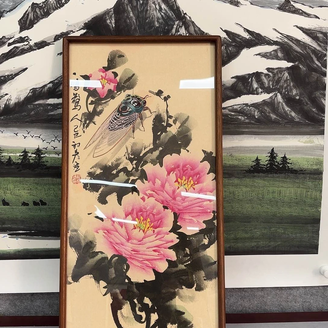 国画亲笔手绘原创