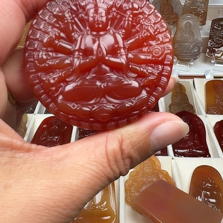 t***n玛瑙/玉髓未镶嵌颈饰