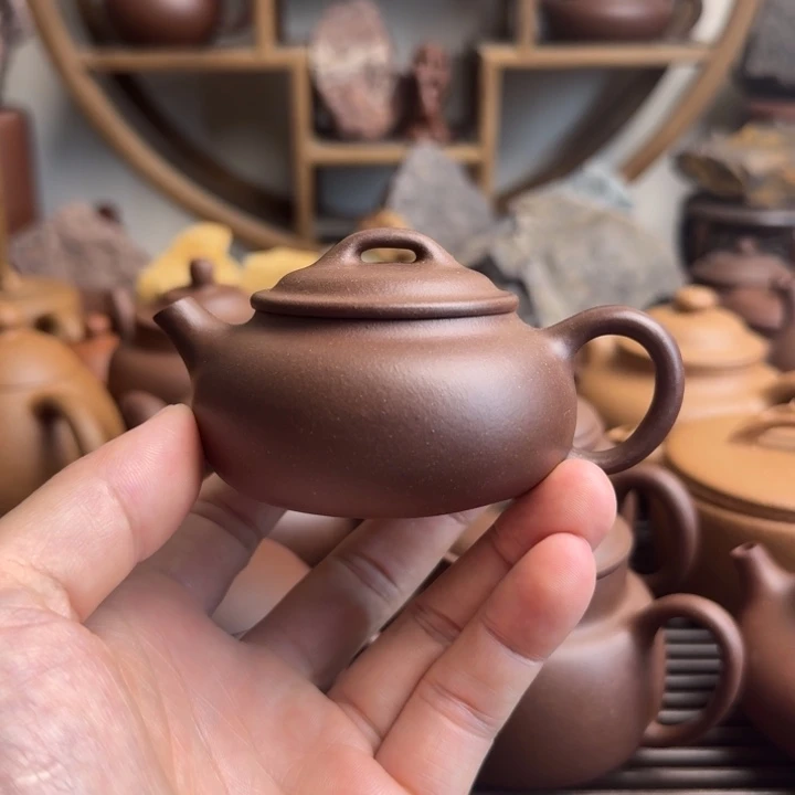 茶壶紫砂汤婆壶110cc台西嫩底槽清