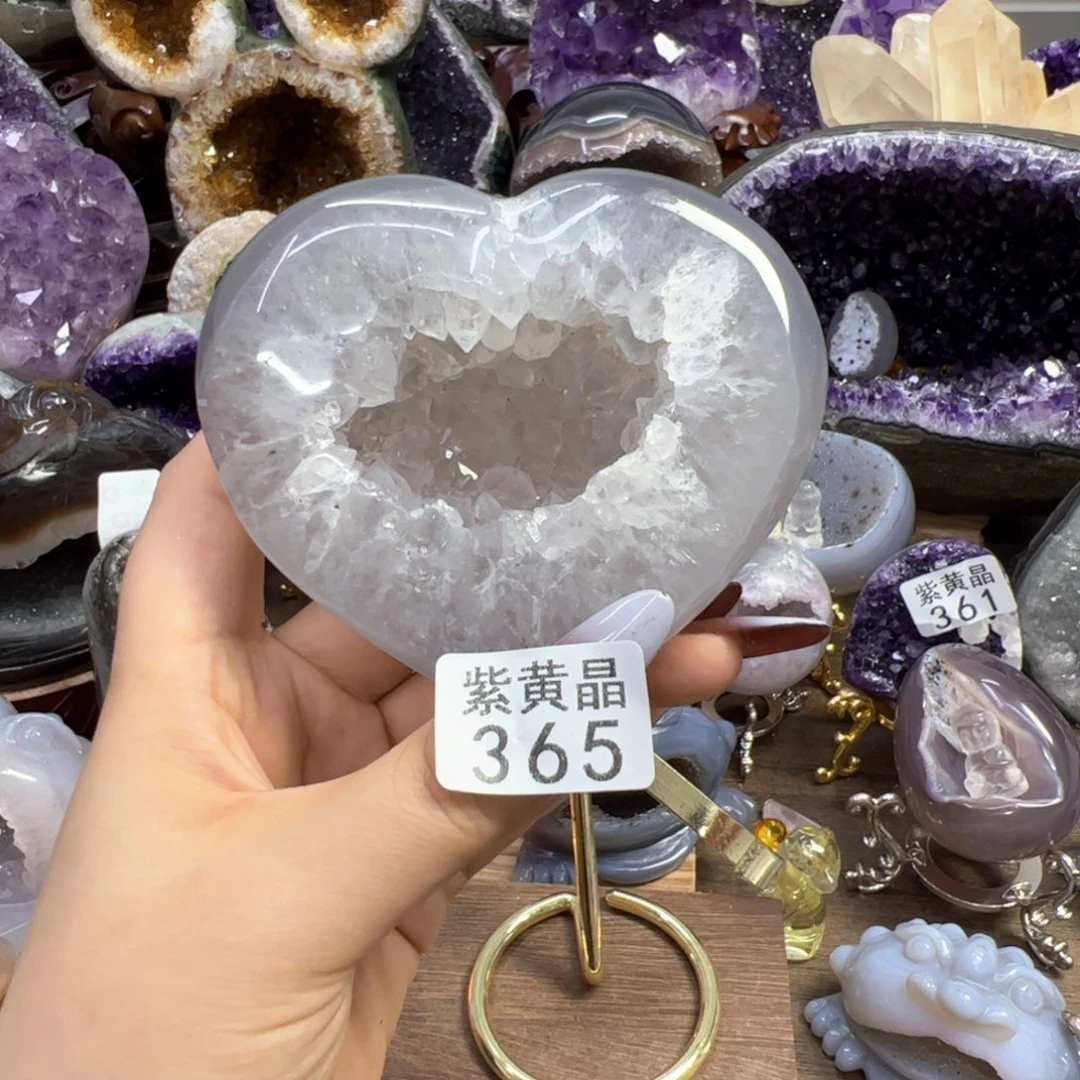 未镶嵌珠宝半成品水晶花*?365