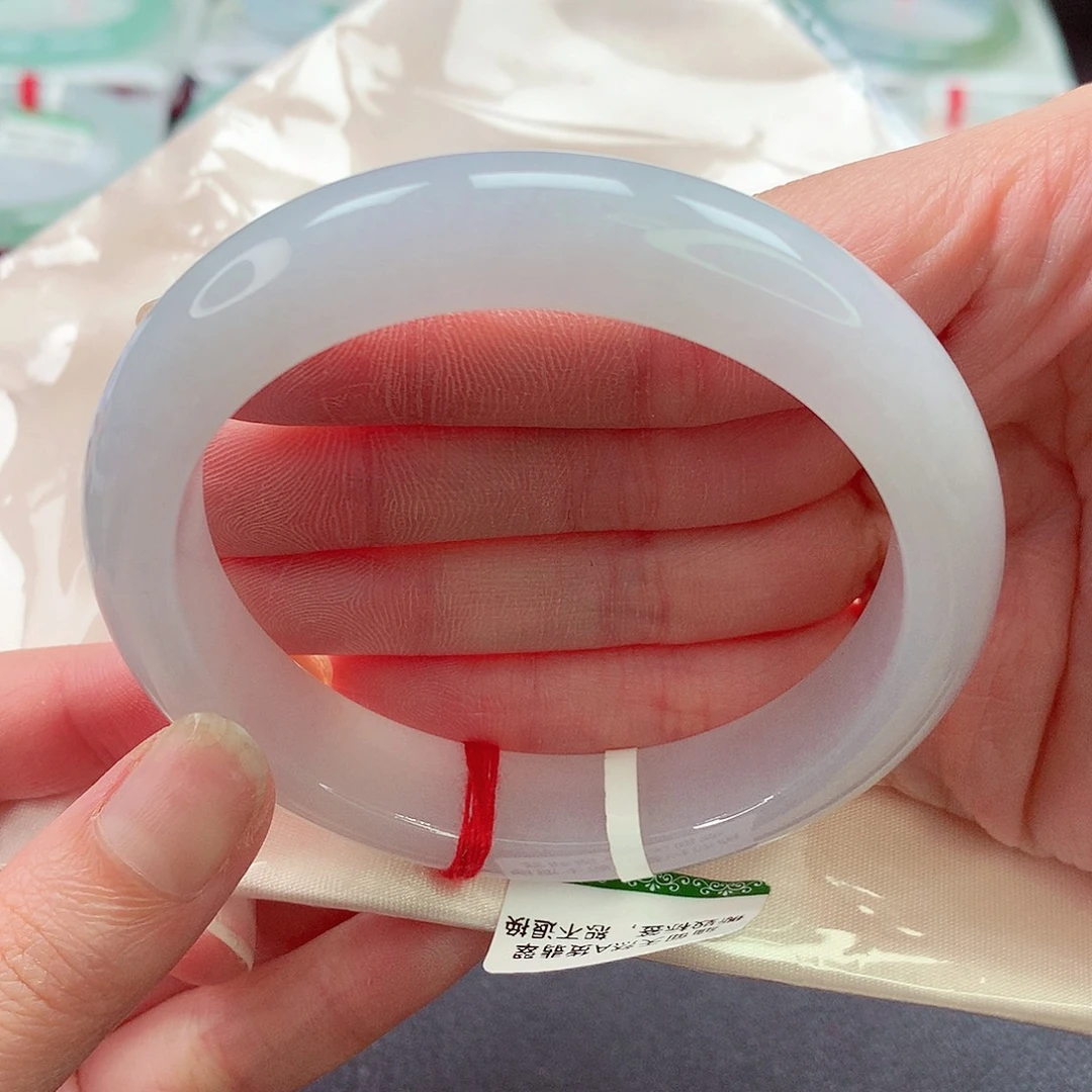 翡翠未镶嵌手镯缅甸天然a货翡翠手镯