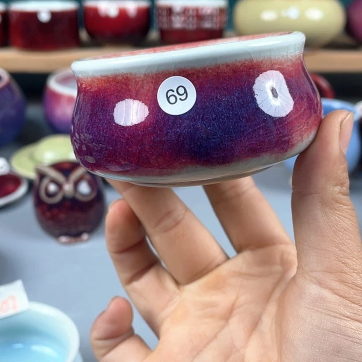 瓷片纯手工制作……微微瑕