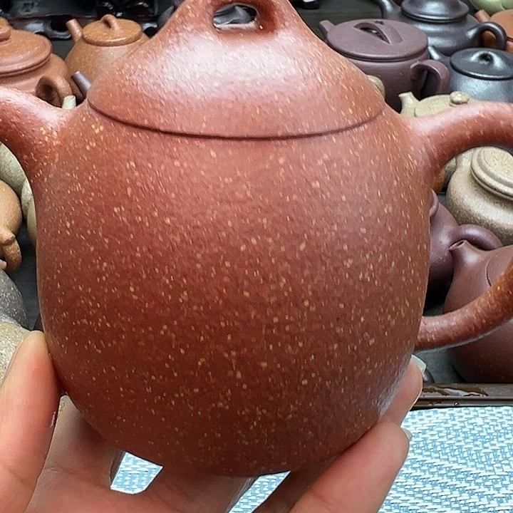 紫砂茶壶红降坡秦权