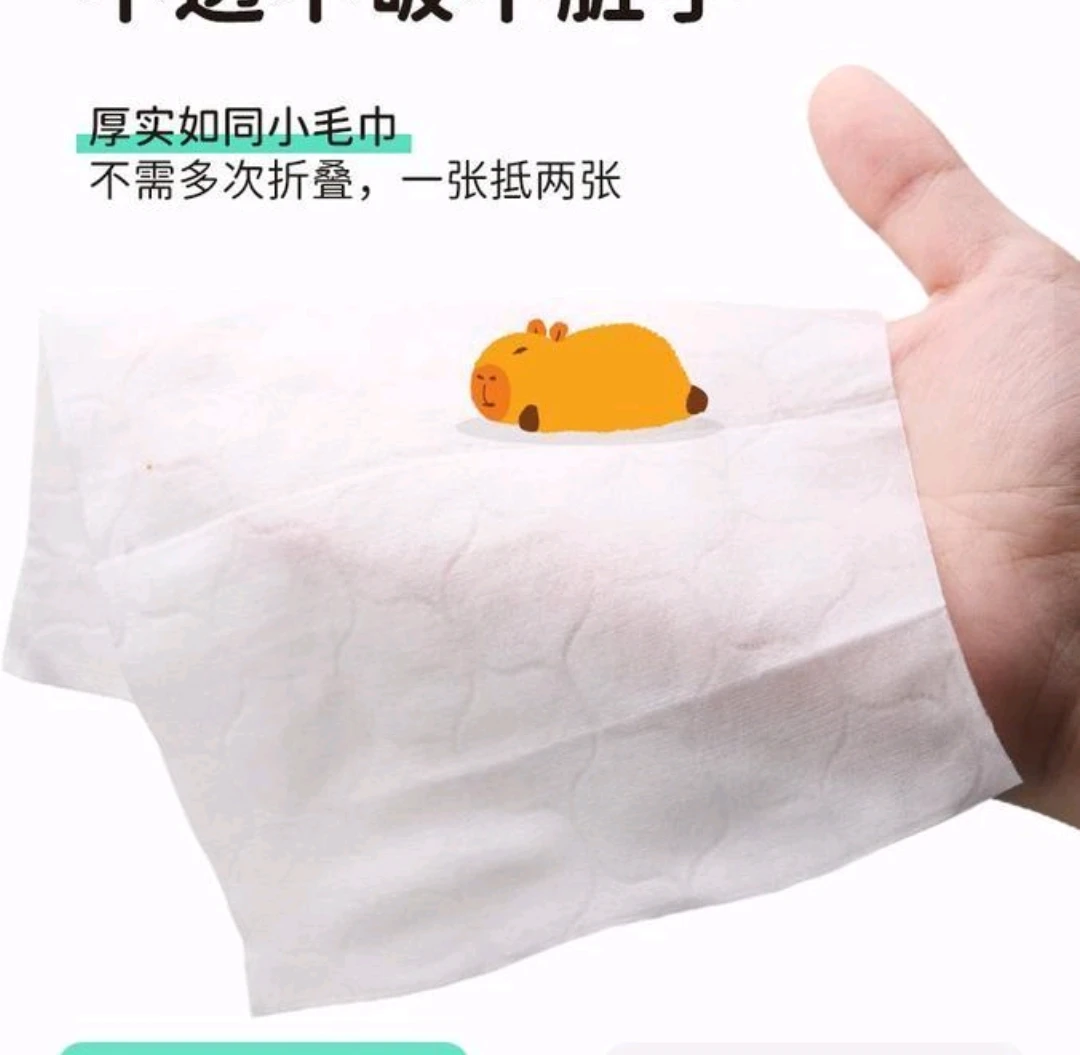 迷你便捷温泉水湿厕纸巾10小包   一小包7片150*180