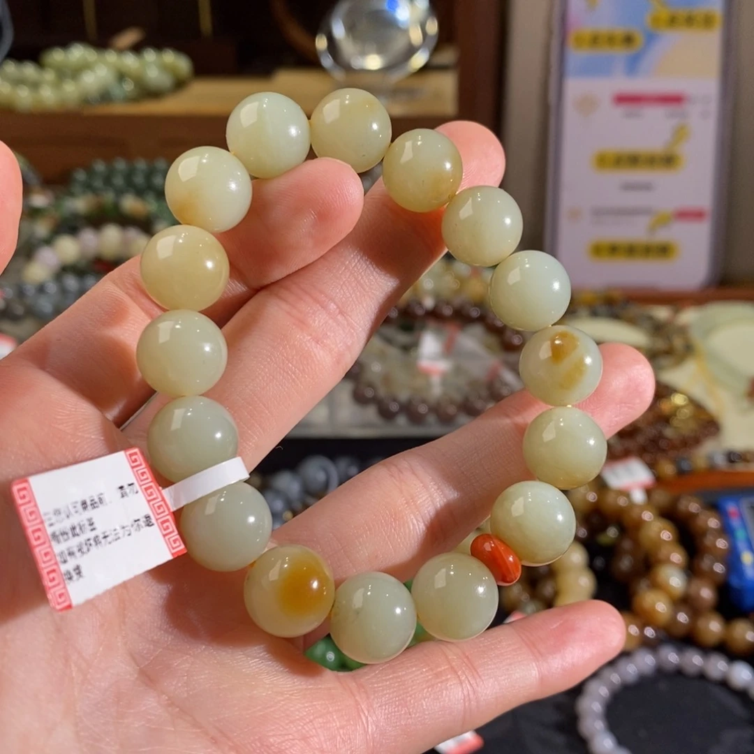 和田玉手链未镶嵌