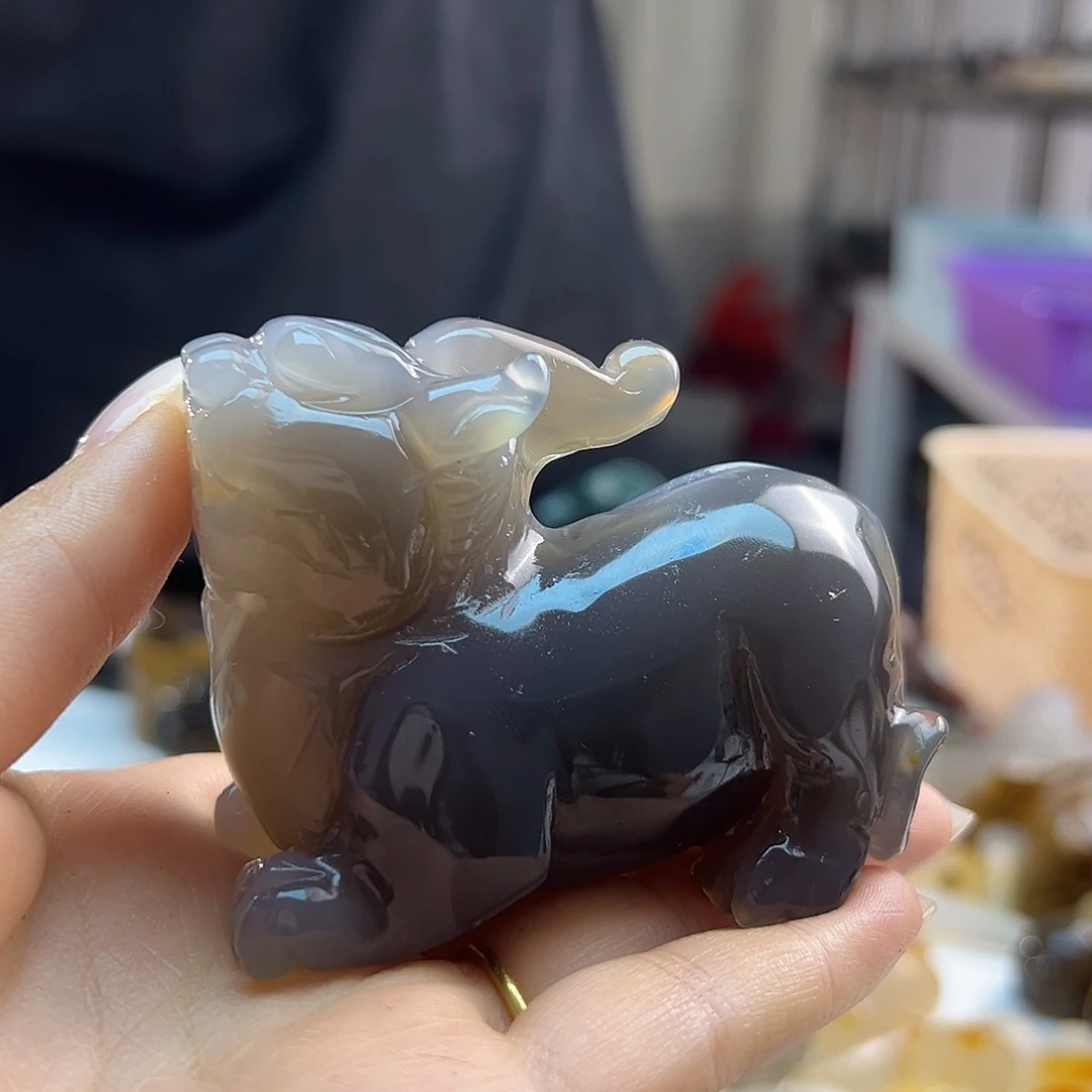 玛瑙/玉髓未镶嵌吊坠(不含链)