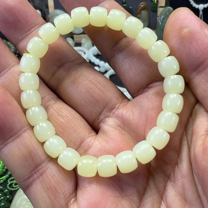 和田玉未镶嵌套链