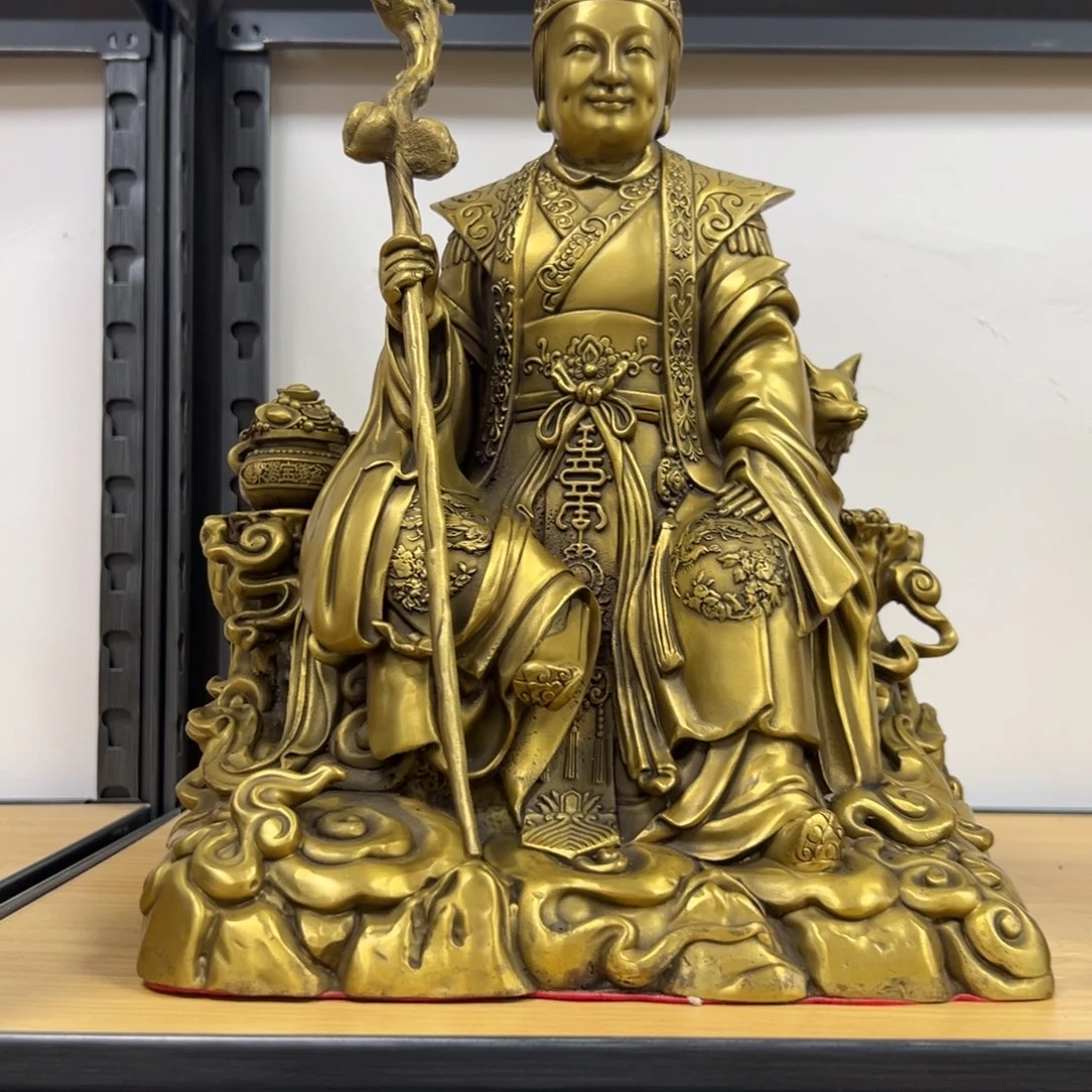 嗣***道黄铜铜器摆件制作工艺精湛